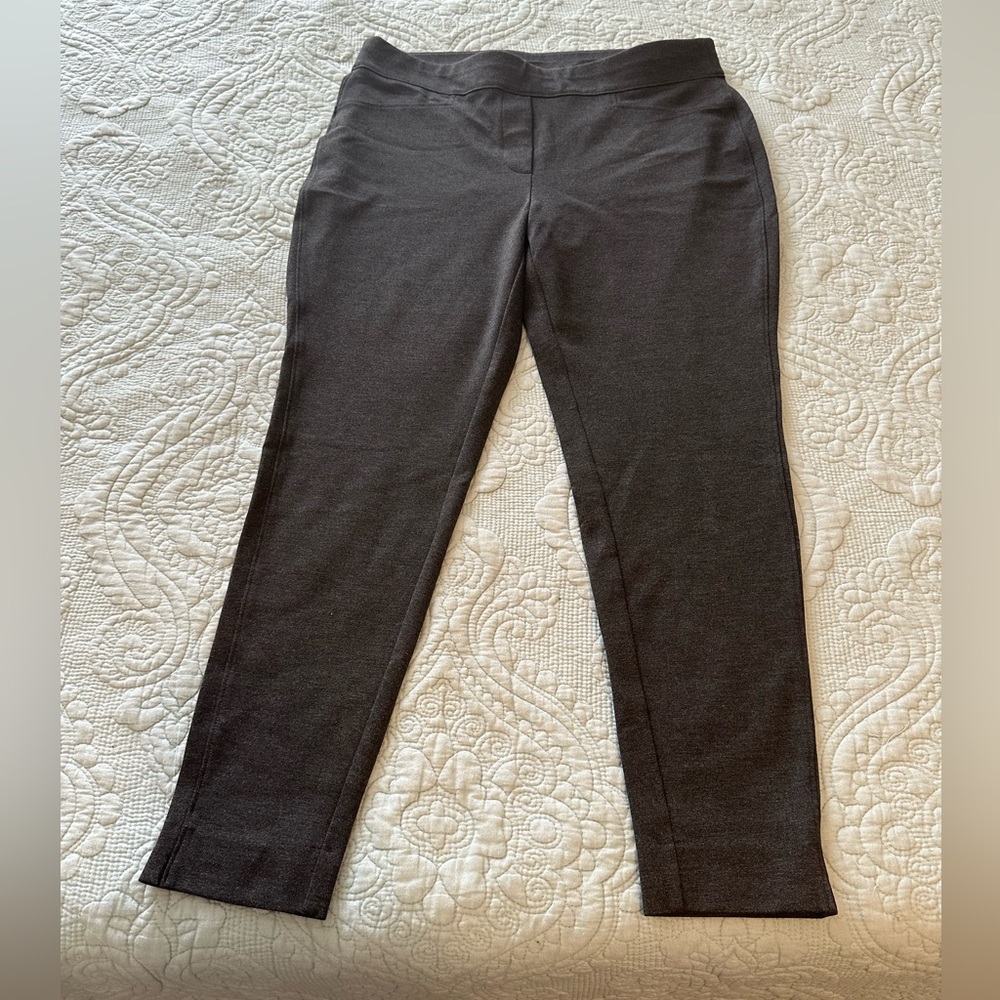 Chico’s Leggings, Charcoal Gray- Size 12P